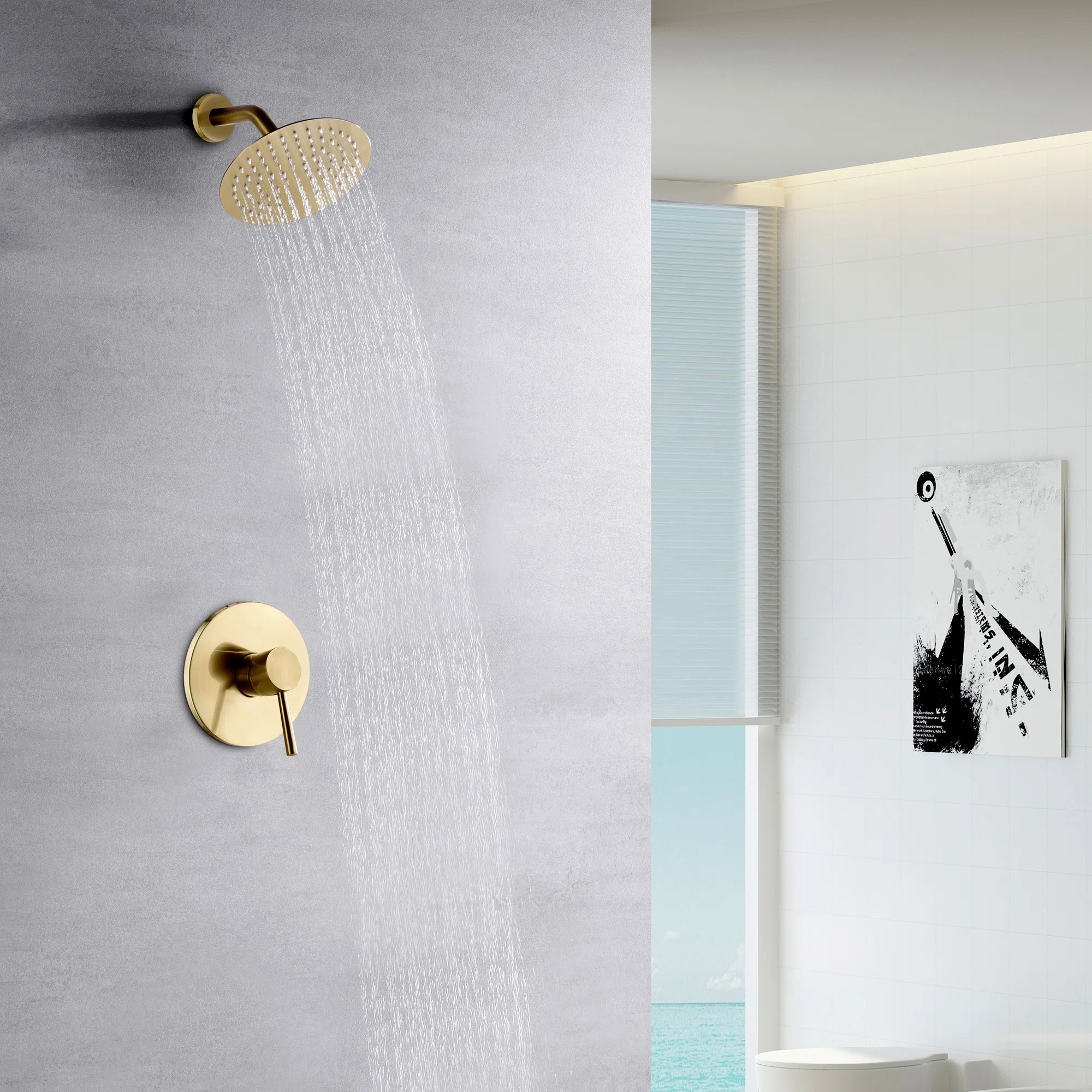 Concealed Mixer Showers with Rough in-Valve SWF3221BGI | Wayfair North America