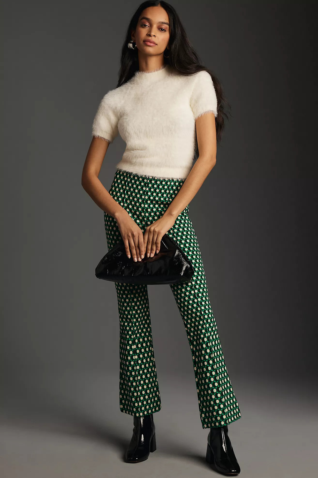 The Margot Kick-Flare Cropped Pants by Maeve | Anthropologie (US)