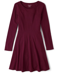 Girls Skater Dress - rubine | The Children's Place