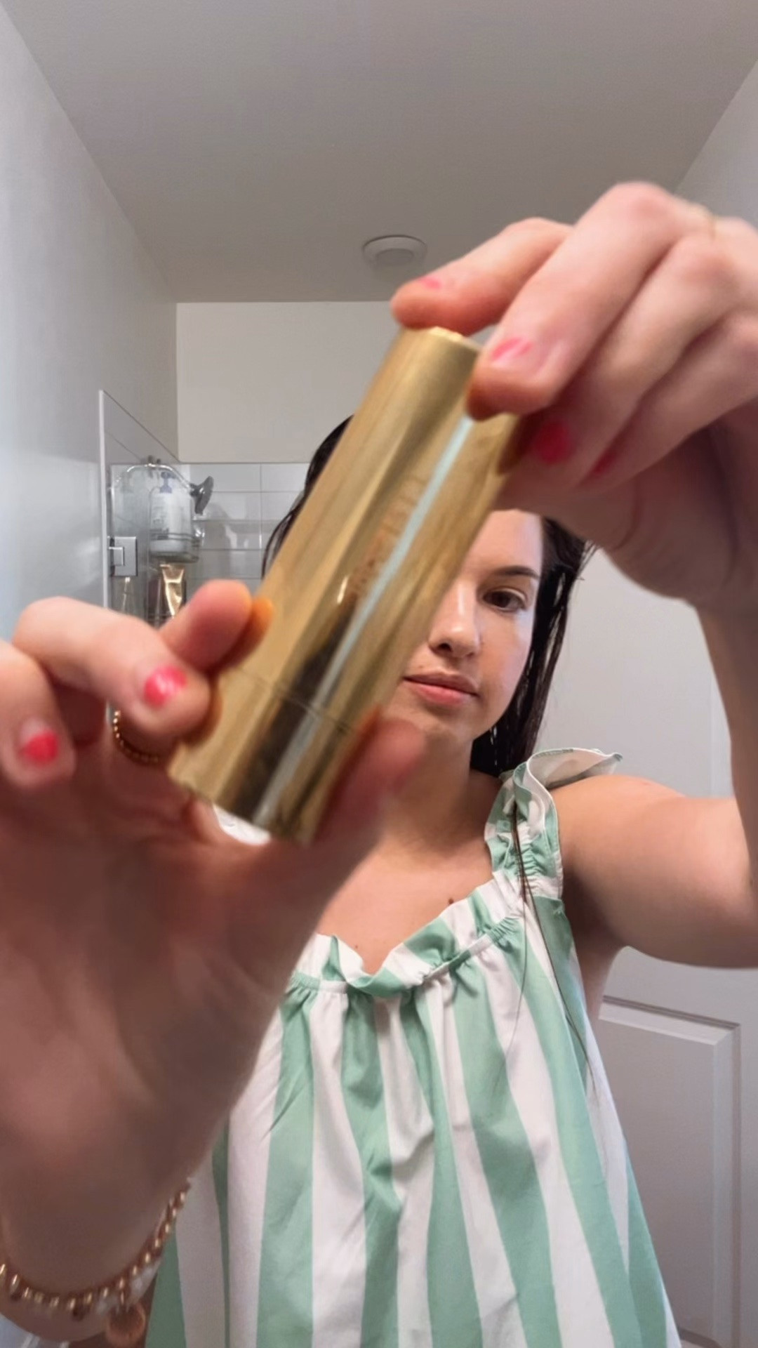 ￼// @Merit bronzer is my all time fav for the summer and I’ve def used it as a foundation before … every first order from merit gets a little makeup bag !! //

#LTKBeauty #LTKmorningroutine #LTKgrwm