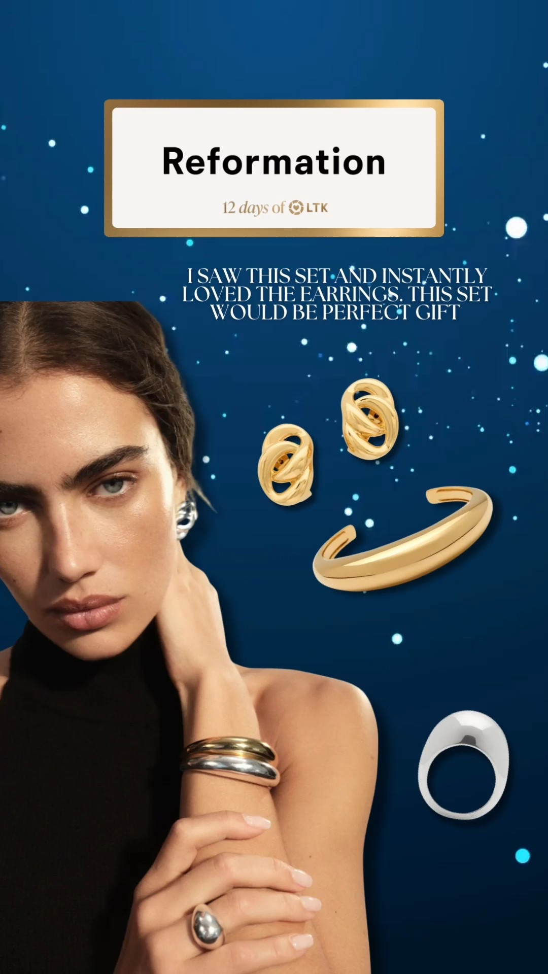 I saw these earrings and instantly loved them. I love simple earrings sometimes for just throwing on, than I saw the other pieces and thought, ok, love! Perfect gift for the girl who always has to have accessories on even if they aren’t too much 

#LTKHoliday #LTKGiftGuide