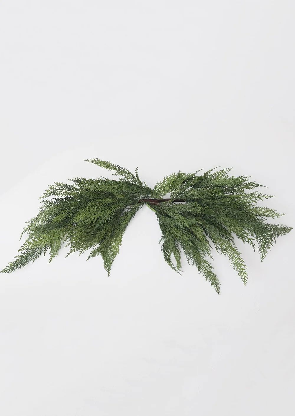 Fake Cedar Mantle Swag Garland - 48 | Afloral