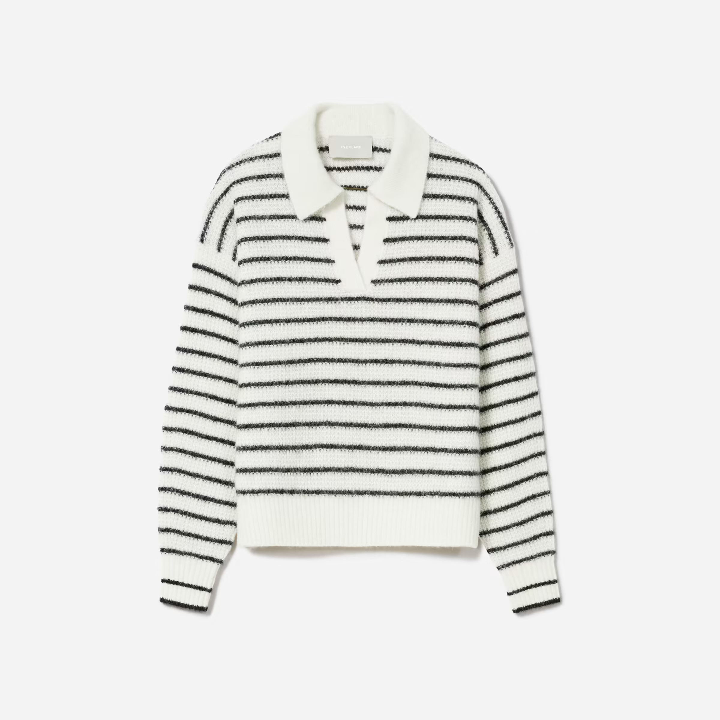 The Alpaca Waffle-Stitch Polo | Everlane