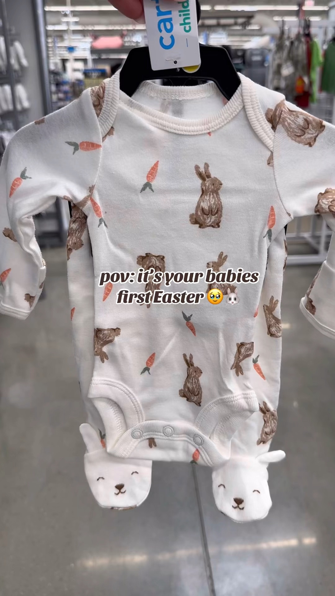The sweetest 🐰🥹 #walmart #walmartfinds #easter #easterbunny #baby #babymom #babyboy #babygirl

#LTKKids #LTKBaby #LTKBump