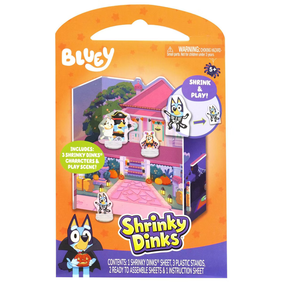 Disney Shrinky Dinks Bluey Halloween Activity Kit | Target