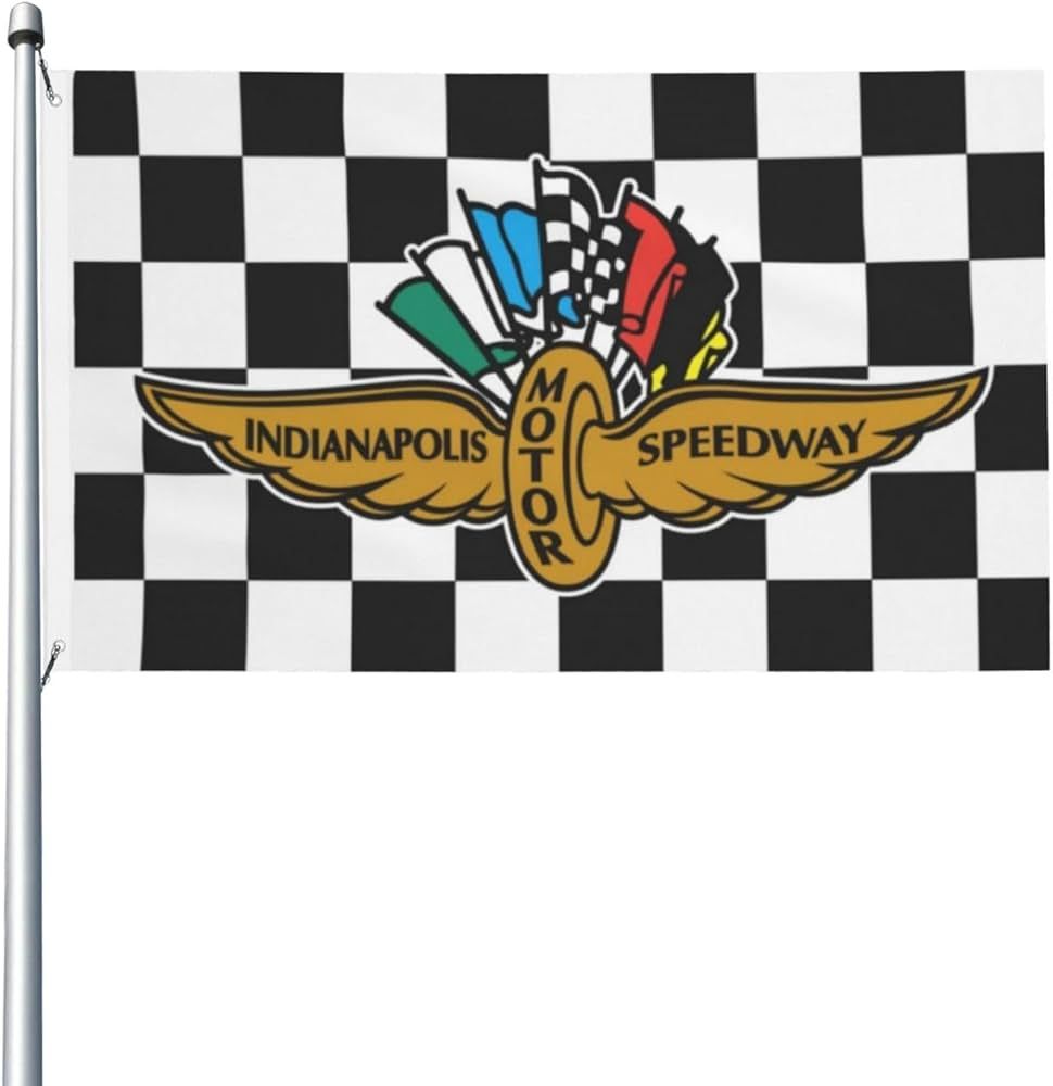 Indy 500 Flag Indiana-Polis Motor Speedway Racing Fans Flags 3x5 FT tapestry College Dorm Wall De... | Amazon (US)