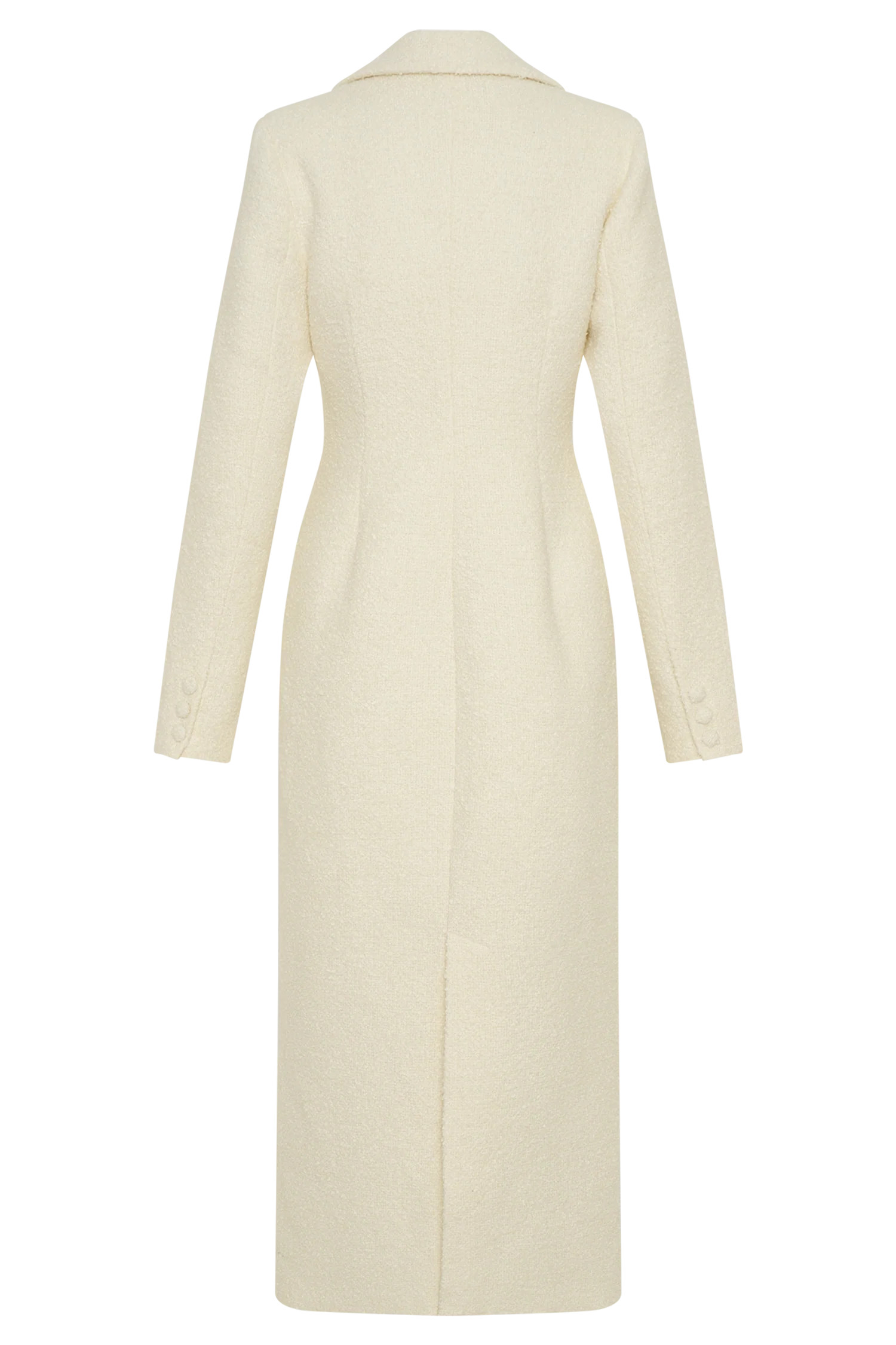 Boucle Coat - Ivory | MESHKI US