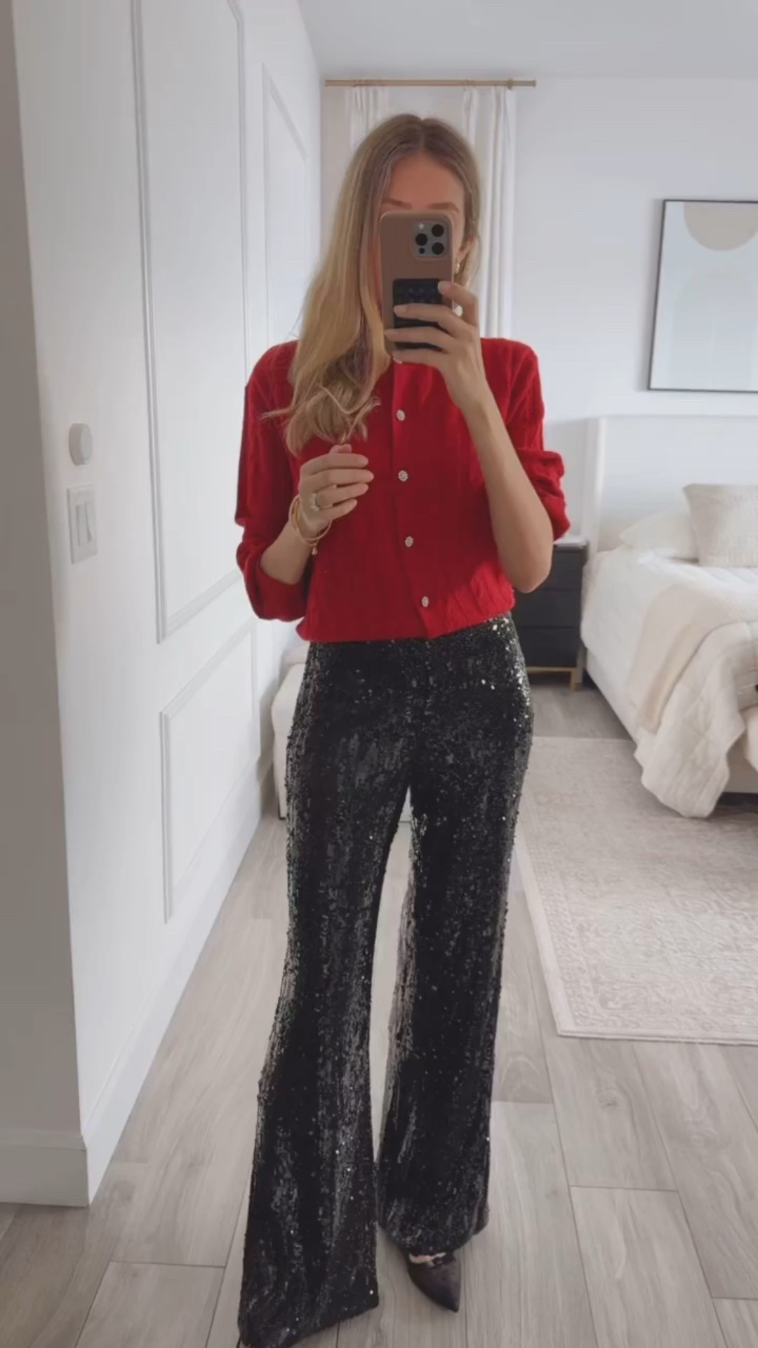 Perfect outfit for holidays!
Gorgeous and elegant sweater that is also super comfy. This pants are also really chic and very put together. Everything fits true to size and I am wearing size small 


#LTKU #LTKHoliday #LTKootd