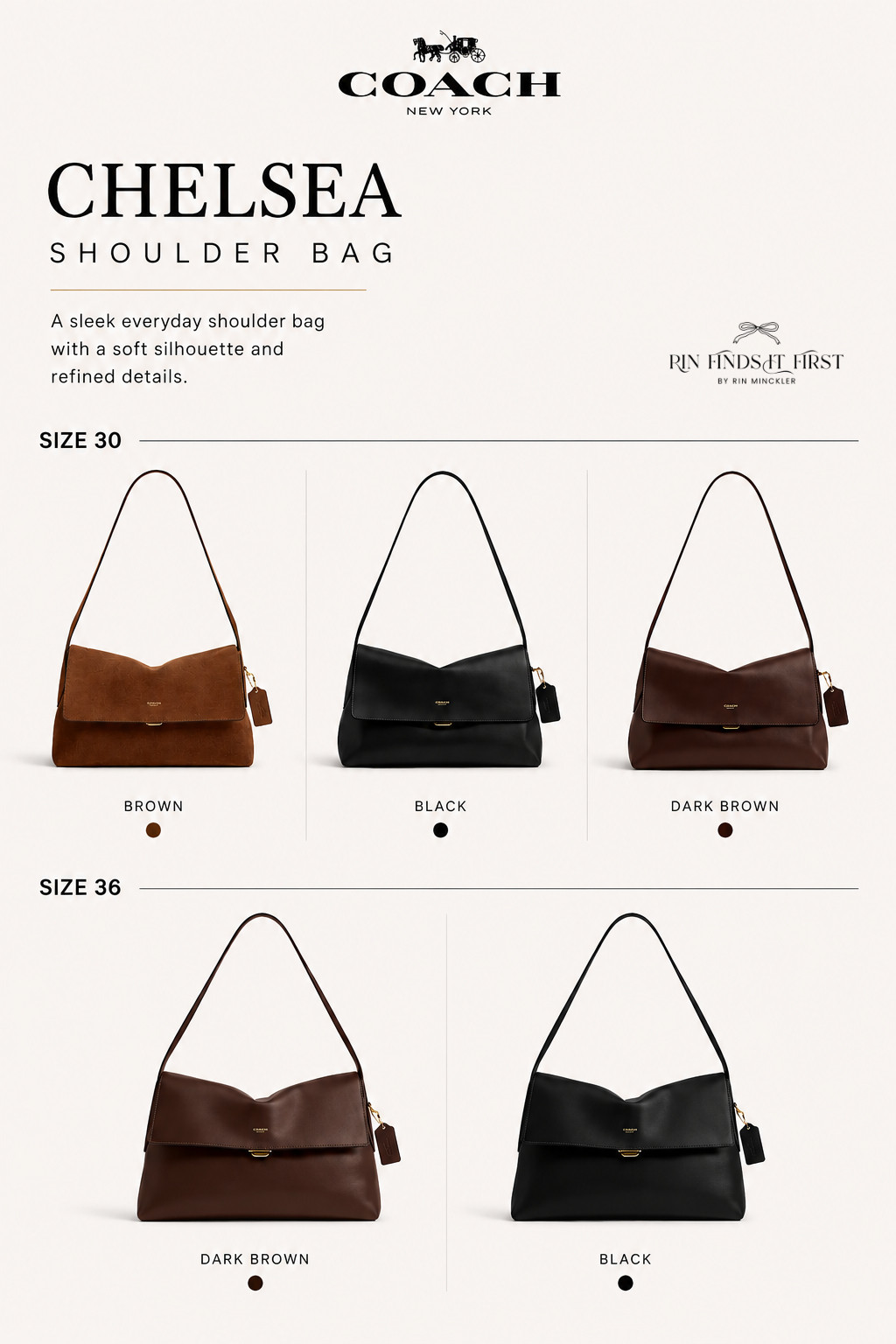 The Coach Chelsea Shoulder Bag will be viral. Afforable, great quality and I think it looks similar to the viral chanel bag right now. #Coach #ltkitsbag 

 #LTKdayinmylife #LTKgrwm #LTKootd