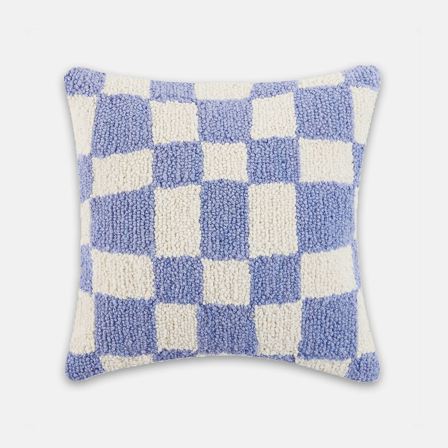 Disco Checkerboard Square Pillow | Dorm Essentials - Purple - Dormify | Dormify