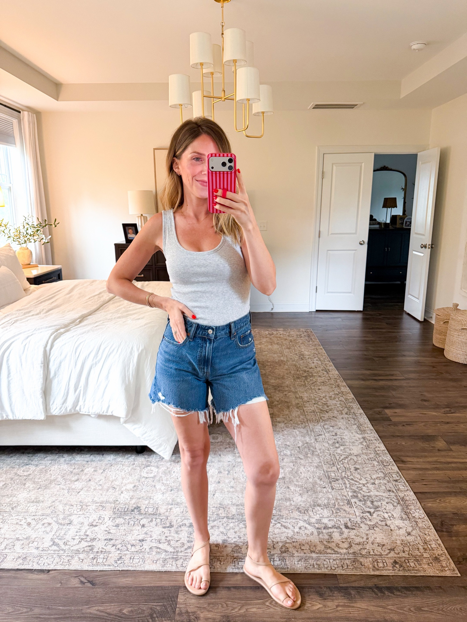 Love how flattering and easy to wear these shorts are! Fit TTS for me

#LTKxAbercrombie