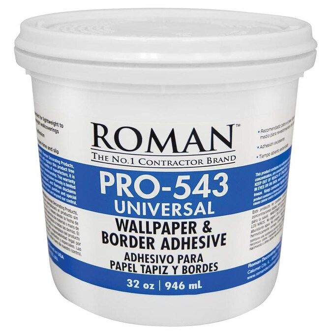 Roman PRO-543 32-oz Liquid Wallpaper Adhesive | Lowe's