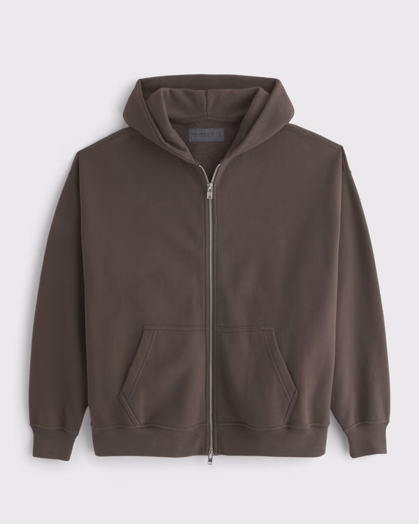 Essential Full-Zip Hoodie | Abercrombie & Fitch (US)