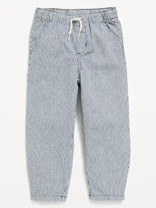 Pull-On Barrel-Leg Pants for Toddler Boys | Old Navy (US)