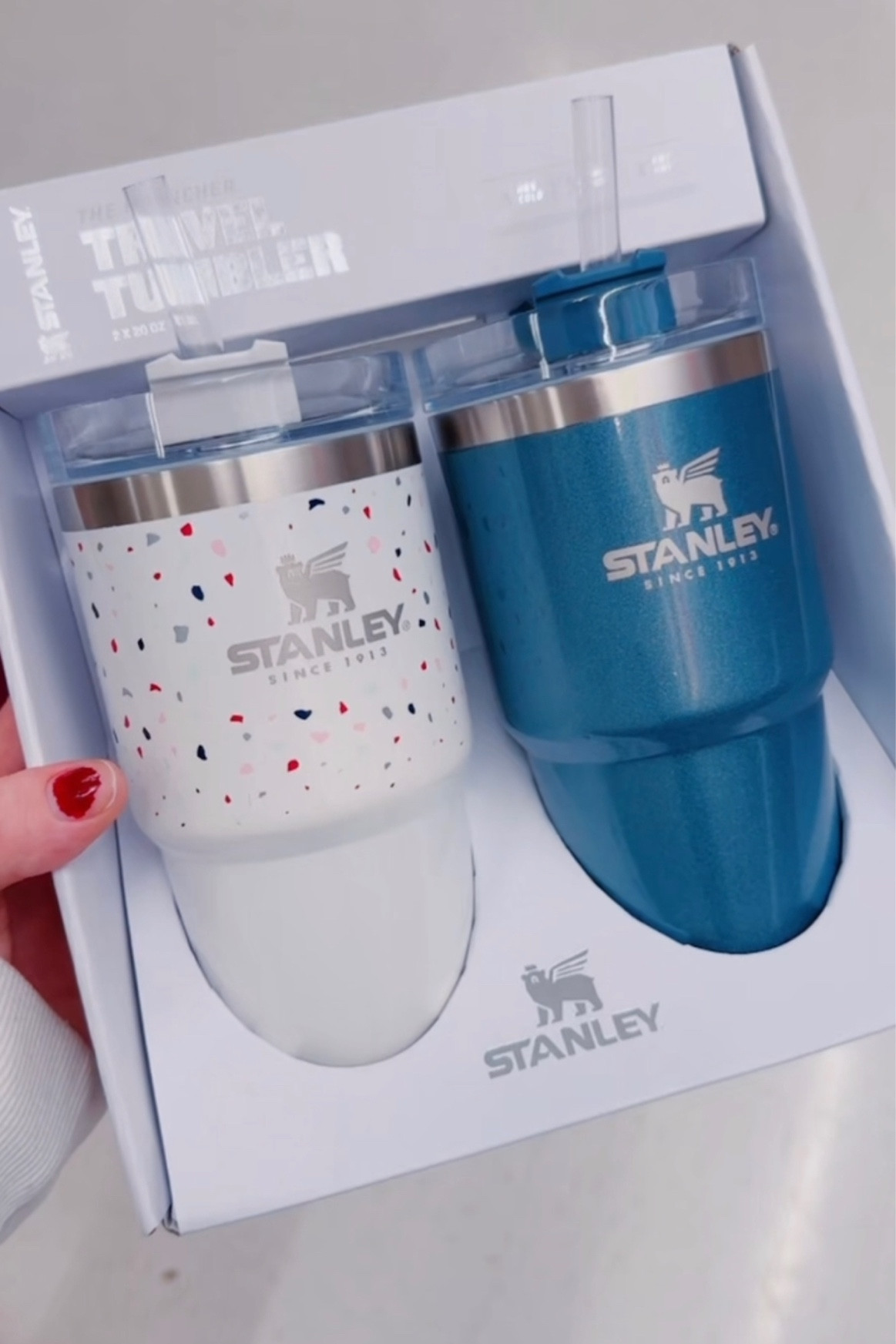 Stanley Cup 2pk Adventure Quencher Tumblers at Target ( Terrazzo Pearlescent & Midnight Pearlescent) 

#LTKFind #LTKunder50 #LTKhome