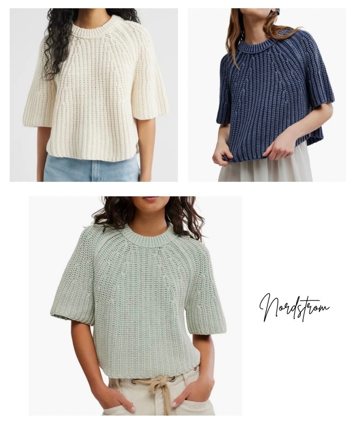 On sale at Nordstrom!
Free People
Amy Short Sleeve Cotton Sweater

#LTKOver40 #LTKSaleAlert