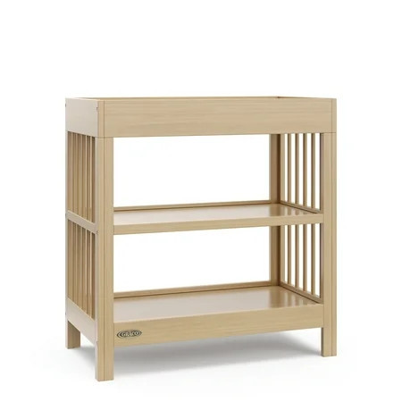Graco Teddi Infant Wood Changing Table with Changing Pad, Driftwood | Walmart (US)