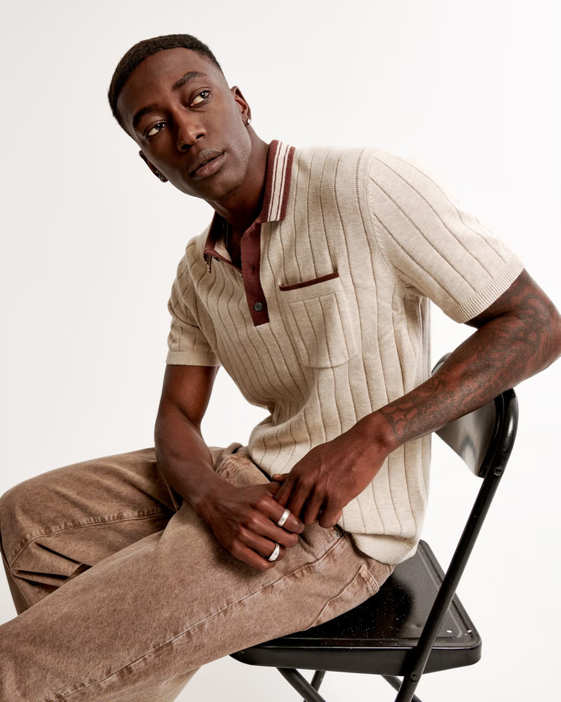 Sideline-Style Sweater Polo | Abercrombie & Fitch (US)