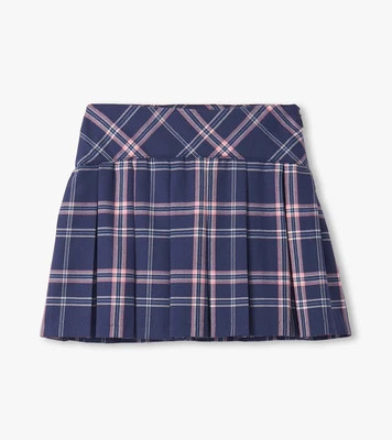 Girls Preppy Plaid Pleated Skirt | Hatley