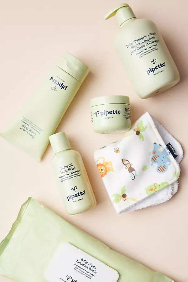 Pipette Baby Essentials Gift Set By Pipette in Green | Anthropologie (US)