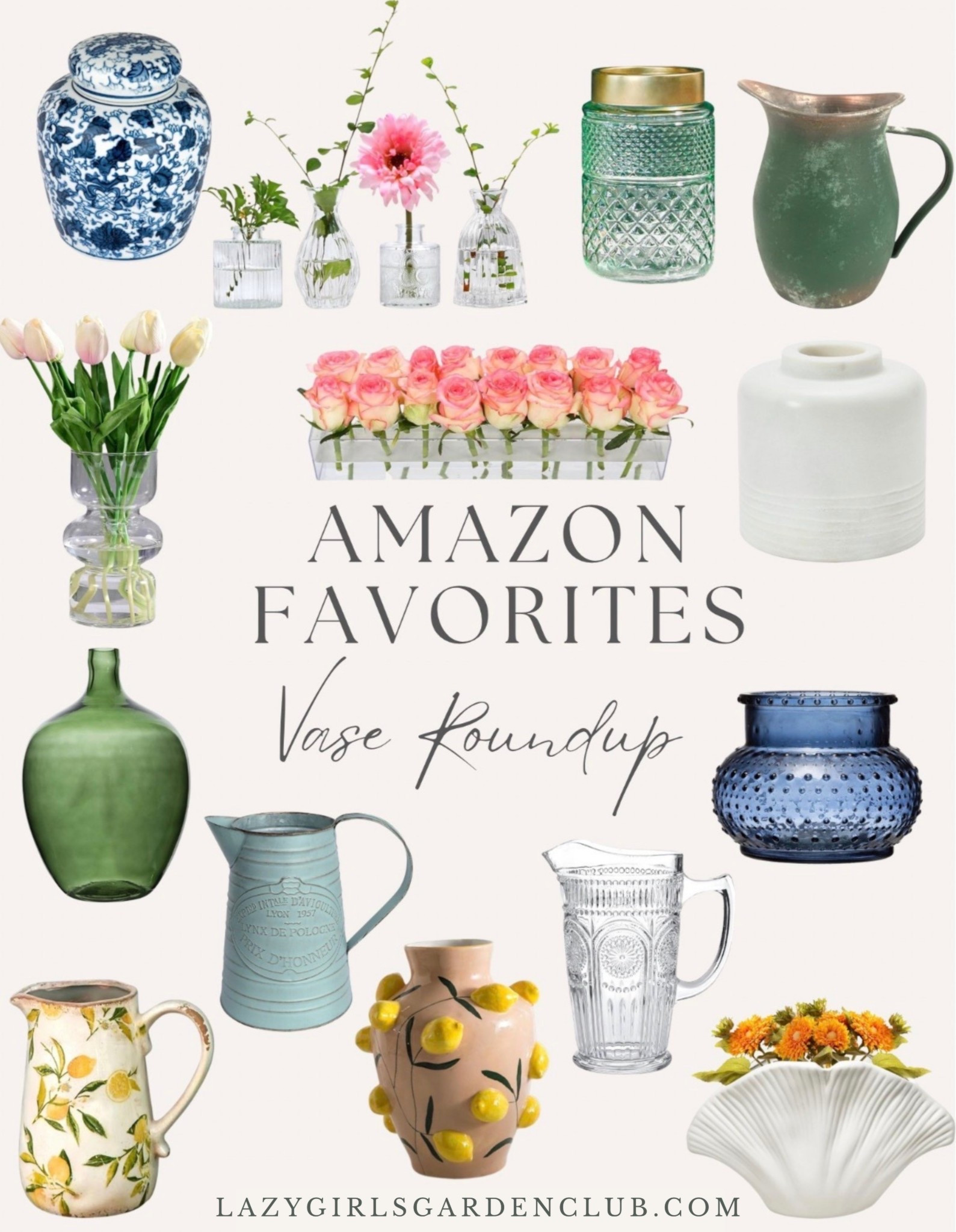 A few of mg favorite spring vases from Amazon 💚



#LTKU #LTKSeasonal #LTKHome