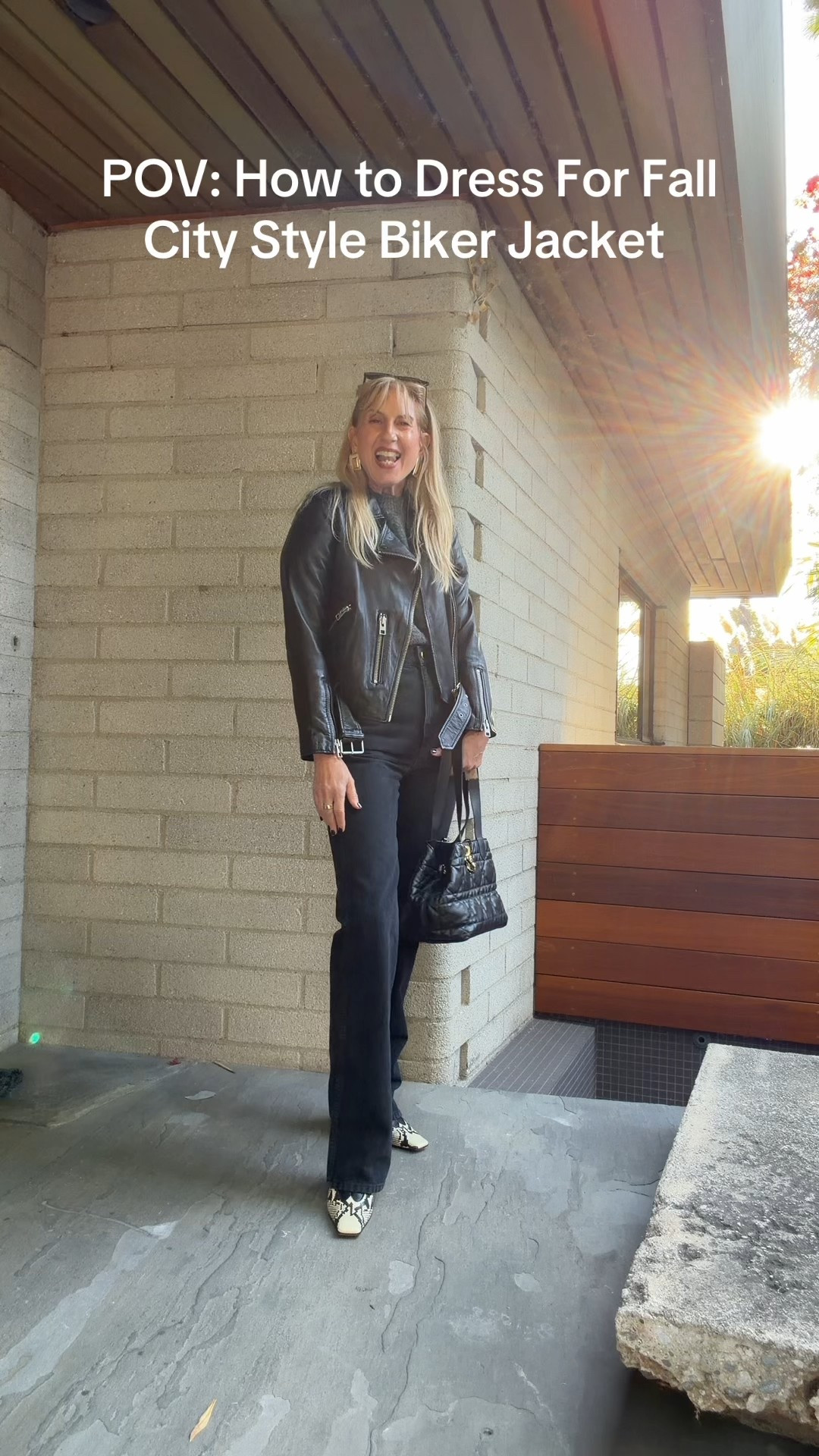 The best fitting pair of high waist black jeans and my favorite biker jacket. I take a 26 in the jeans and a small in the jacket and sweater

#LTKSeasonal #LTKStyleTip #LTKWorkwear