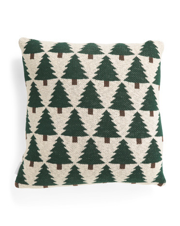 20x20 Christmas Tree Pillow | TJ Maxx