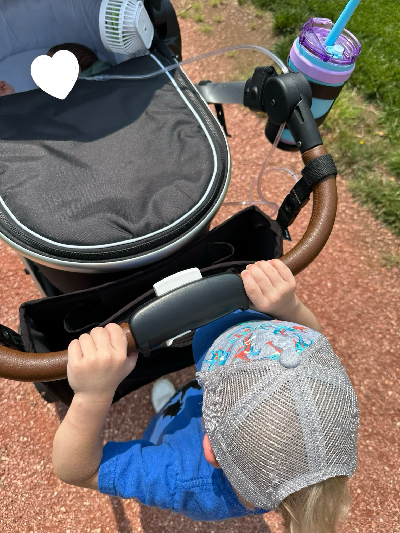 Hot mom walk with newborn baby and toddler boy

#LTKFamily #LTKKids #LTKBaby