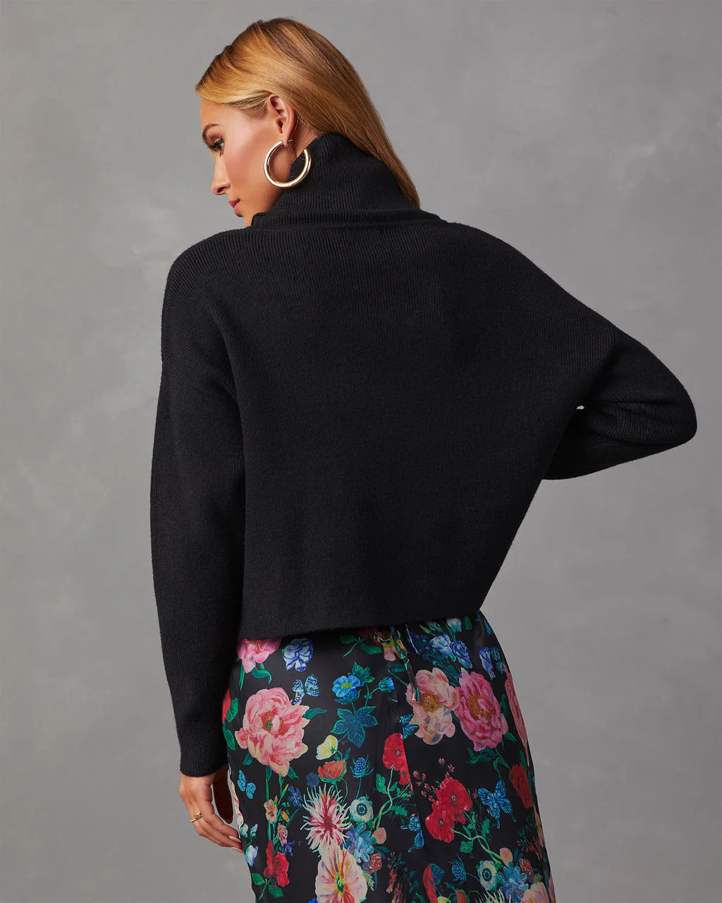 Latte Lover Turtleneck Knit Sweater | VICI