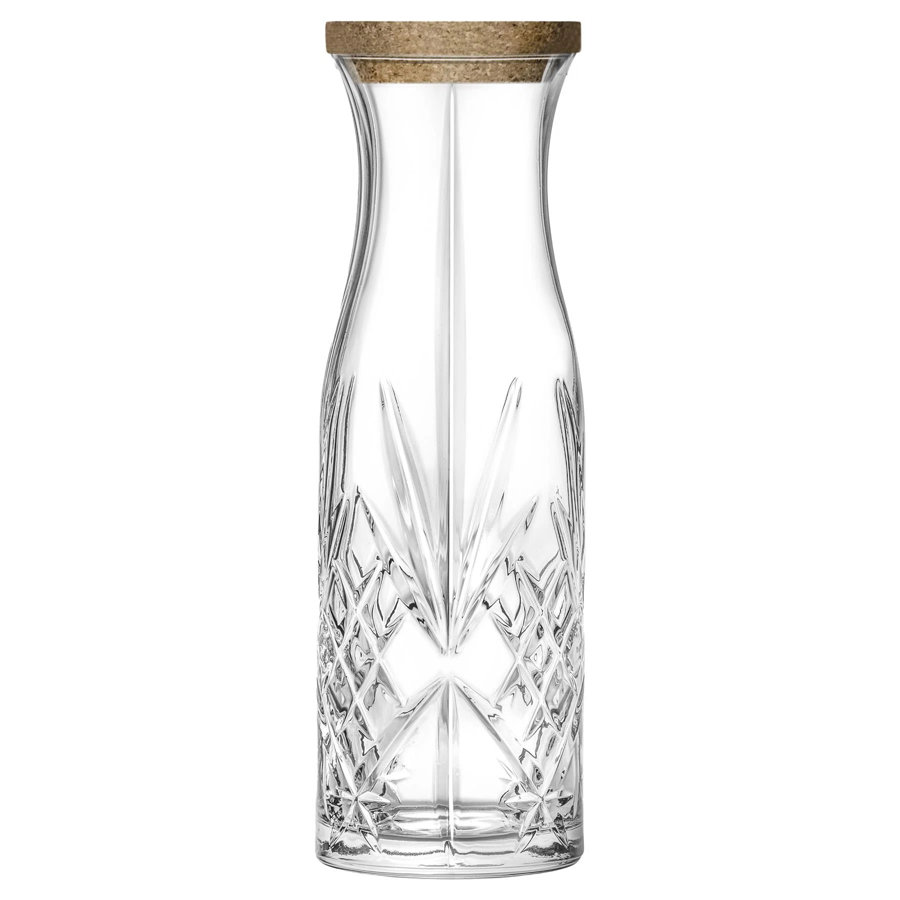 RCR Crystal Melodia Glass Carafe with Cork Lid - 1L | Wayfair UK