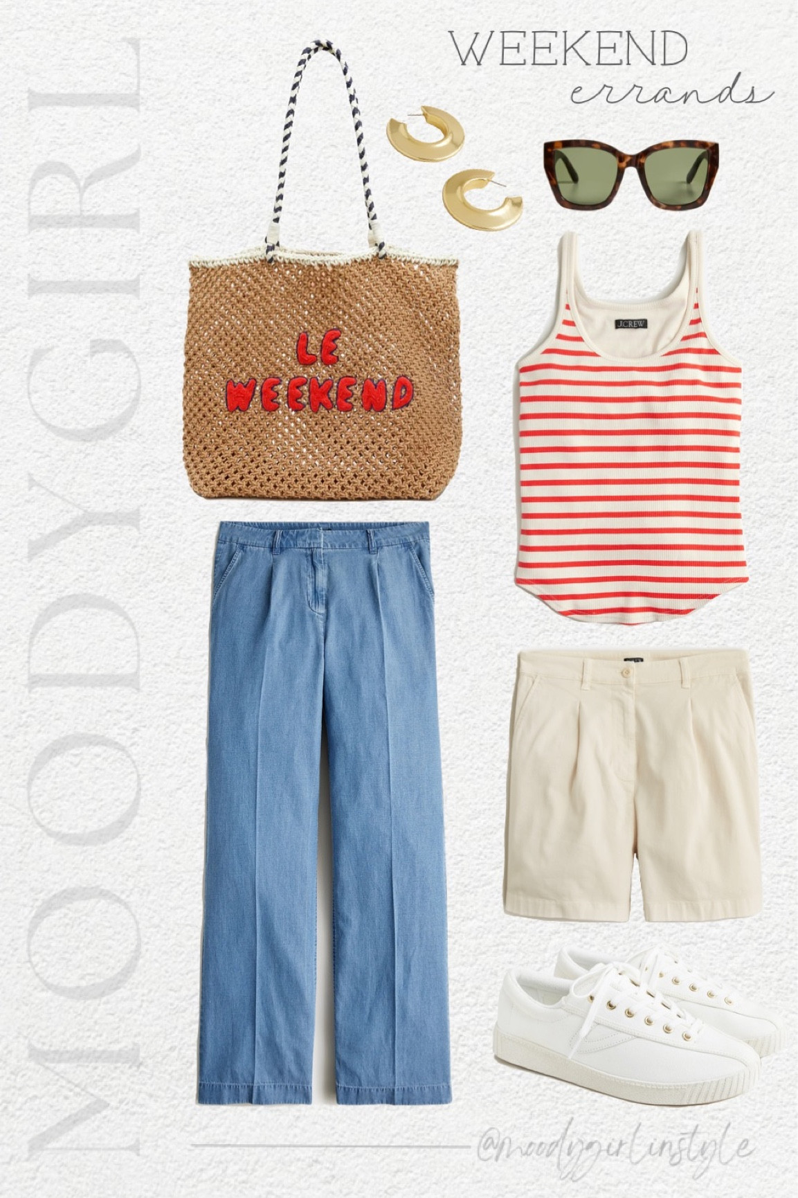 Weekend Errands - An easy outfit idea that will be on repeat this summer.

#jcrew #madewell #jcrewfactory #summerinspiration @jcrew @madewell #summerfashion #springfashion #summerstyle

spring style, spring fashion, jcrew fashion, vacation style, summer fashion, jcrew style, jcrew finds, white sneakers, summer style, summer shorts  

#LTKSeasonal #LTKtravel #LTKFind #LTKsalealert #LTKstyletip #LTKunder100 #LTKtravel #LTKitbag