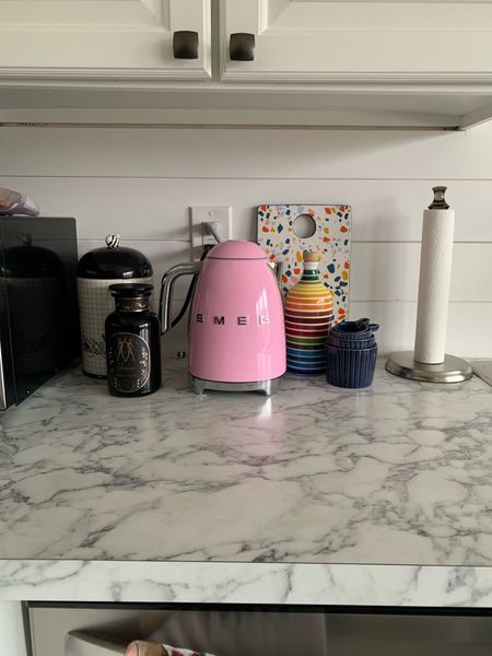 Gorgeous pink kitchen with vintage inspired kettle

#LTKhome #LTKFind #LTKSeasonal