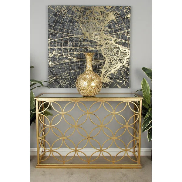 Brummitt 47" Iron Console Table | Wayfair Professional