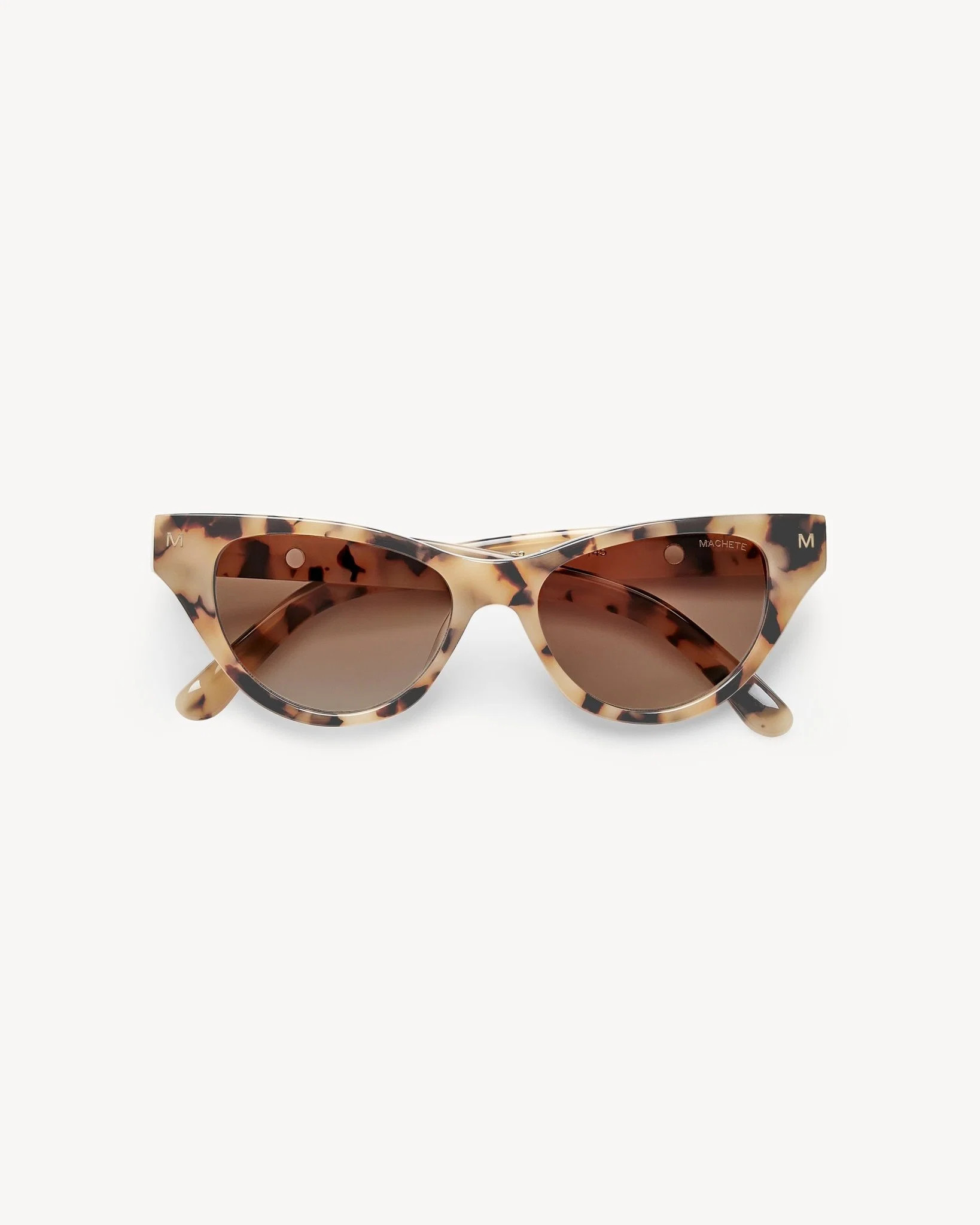 Suzy Cat Eye Sunglasses in Blonde Tortoise - Machete | Machete