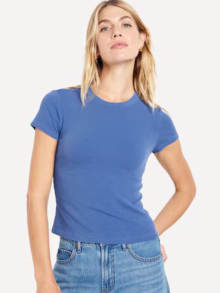 Snug Crop T-Shirt | Old Navy (US)