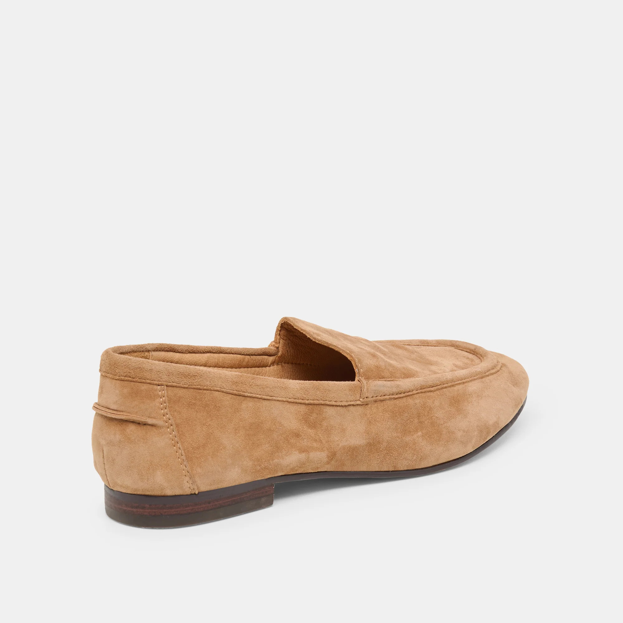 Mattie Loafers Camel Suede | DolceVita.com