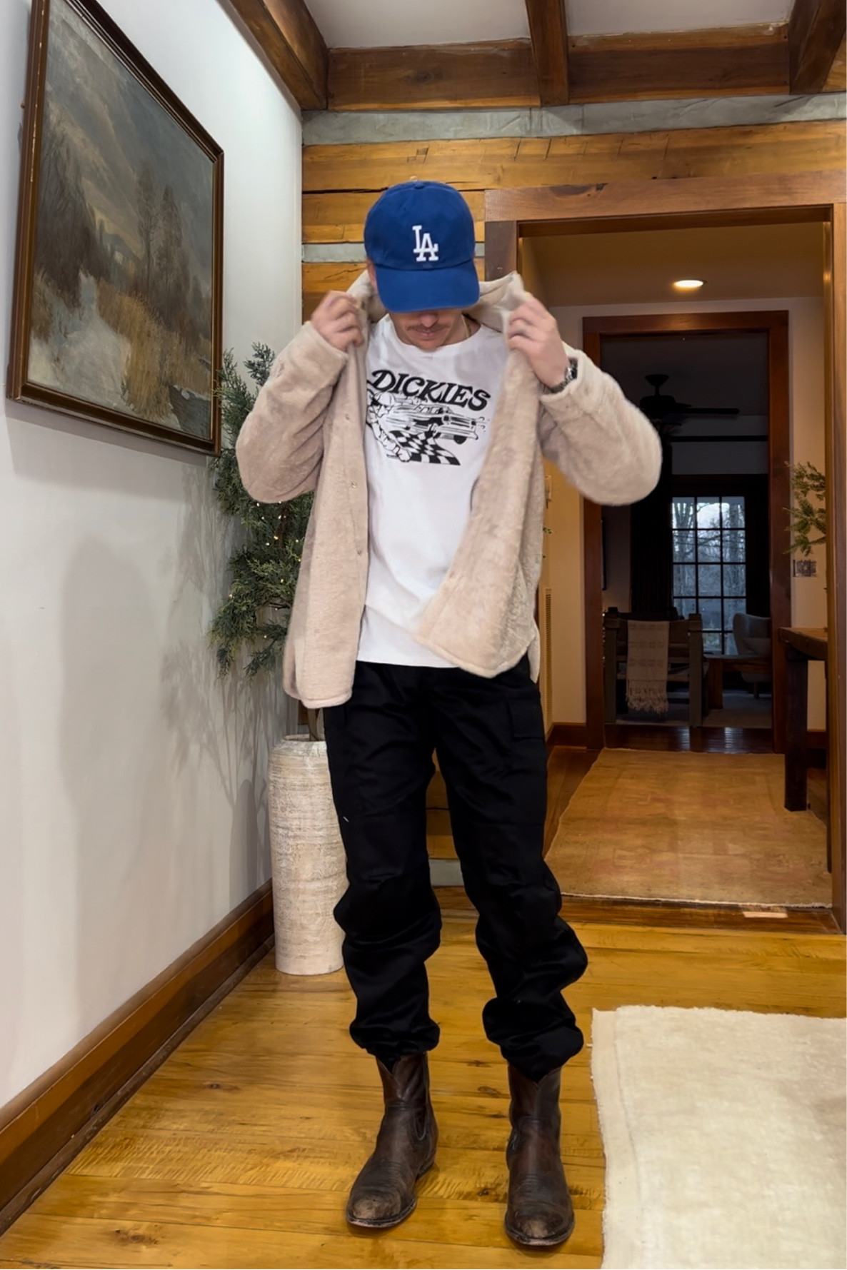 She steals everything I own for the holiday weather. @urbanoutfitters #UOCommunity #CelebrateWithUO

Jacket: MD
Shirt: LG
Pants: SM
Hat: OSFA

#LTKHoliday #LTKmens #LTKunder50