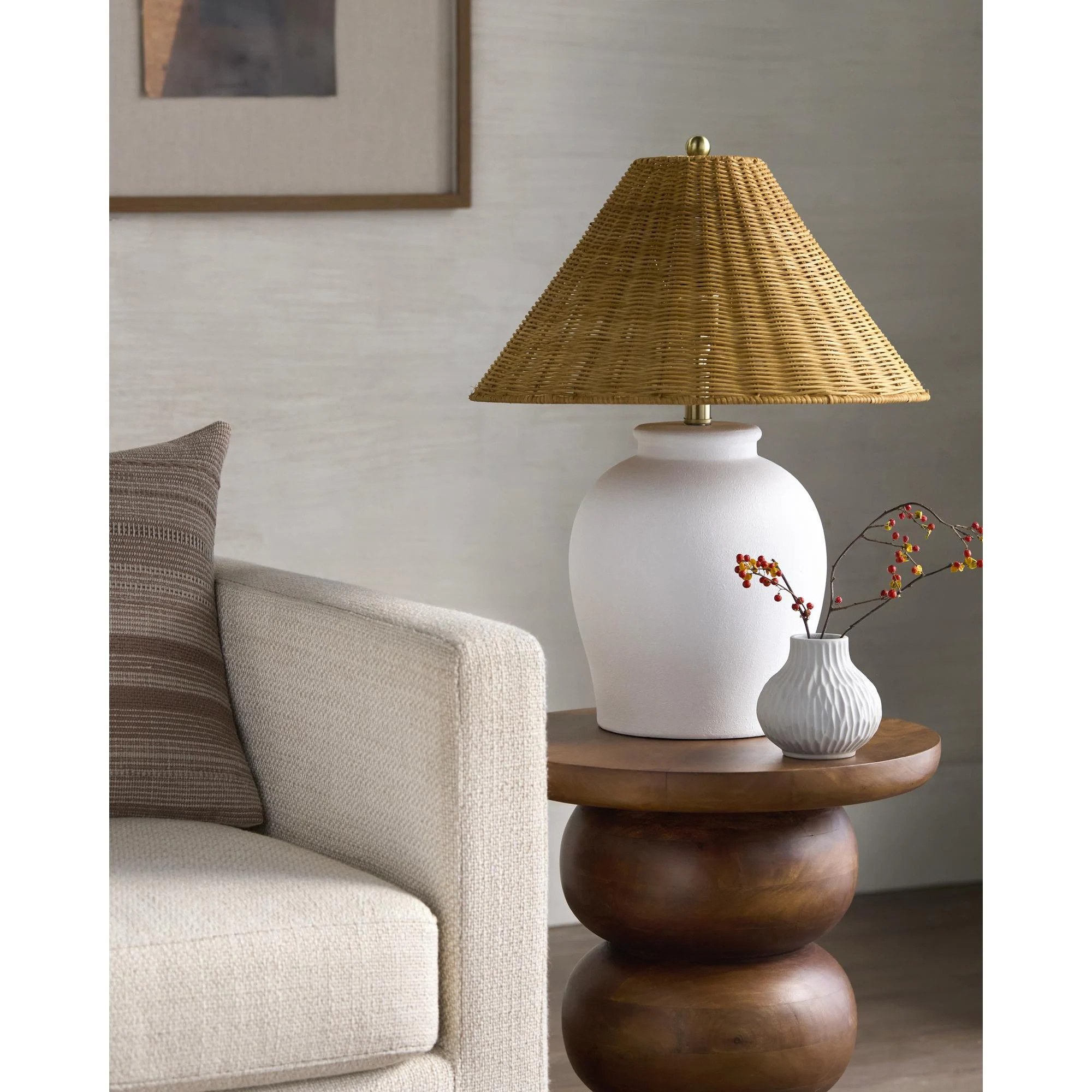 Livabliss Besson Traditional Accent Table Lamp - 22H x 17W x 17D | Overstock