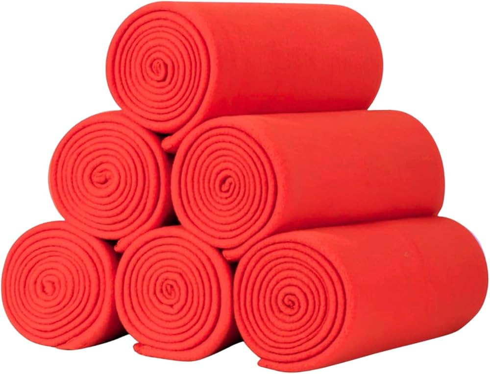 Fleece Throw Blankets Bulk Fleece Blankets Solid Wholesale Lightweight Warm Soft for Pet Bed Couc... | Amazon (US)