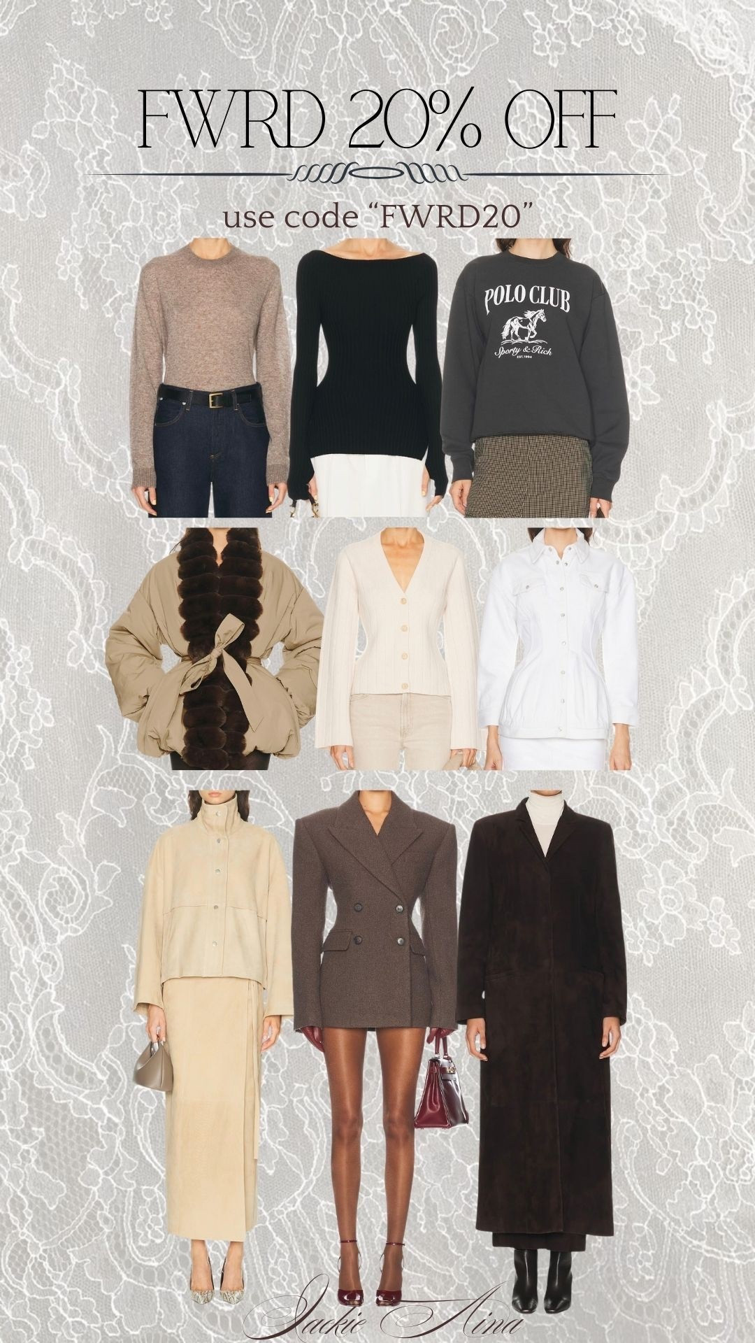 20% off FWRD sale! Use code “FWRD20"

#LTKSpringSale #LTKSaleAlert #LTKootd