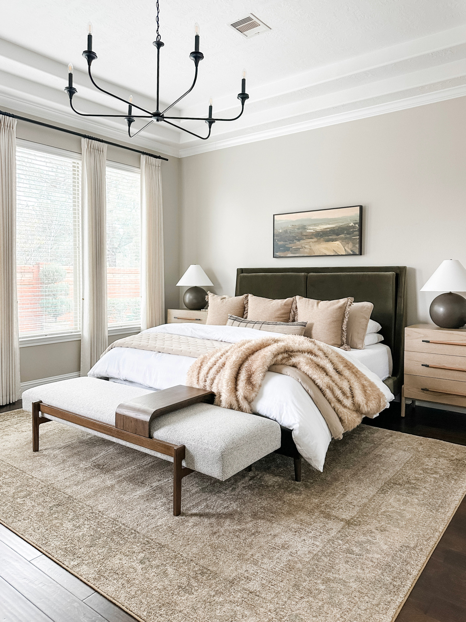 Beige Master Bedroom

beige bedding, beige bed inspo, brown square throw pillows, brown blanket, white duvet cover, white bedding, wayfair bedroom, beige white gray 

 #LTKSeasonal #LTKHome #LTKStyleTip