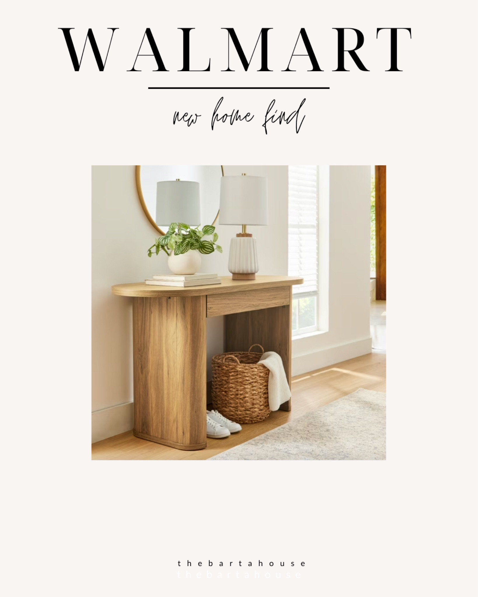 New! Console table at Walmart✔️

#LTKHome