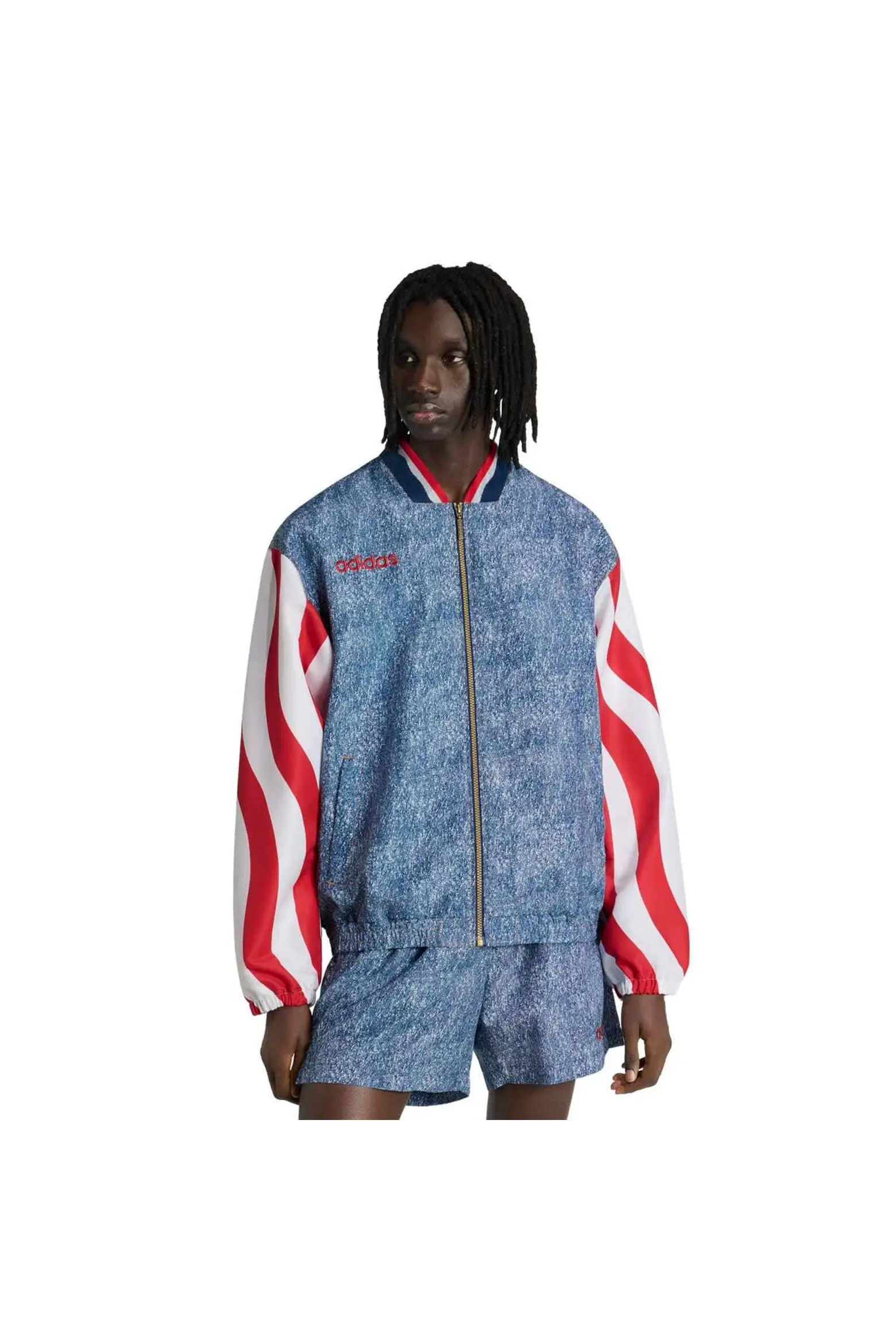 Men's adidas Blue USA 1994 Denim Graphic Full-Zip Track Jacket (Men) | Nordstrom | Nordstrom