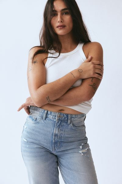 Wide Ultra High Jeans | H&M (US + CA)