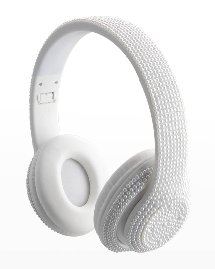 Wireless Express Kid's Stereo Bluetooth Pearl Headphones | Neiman Marcus