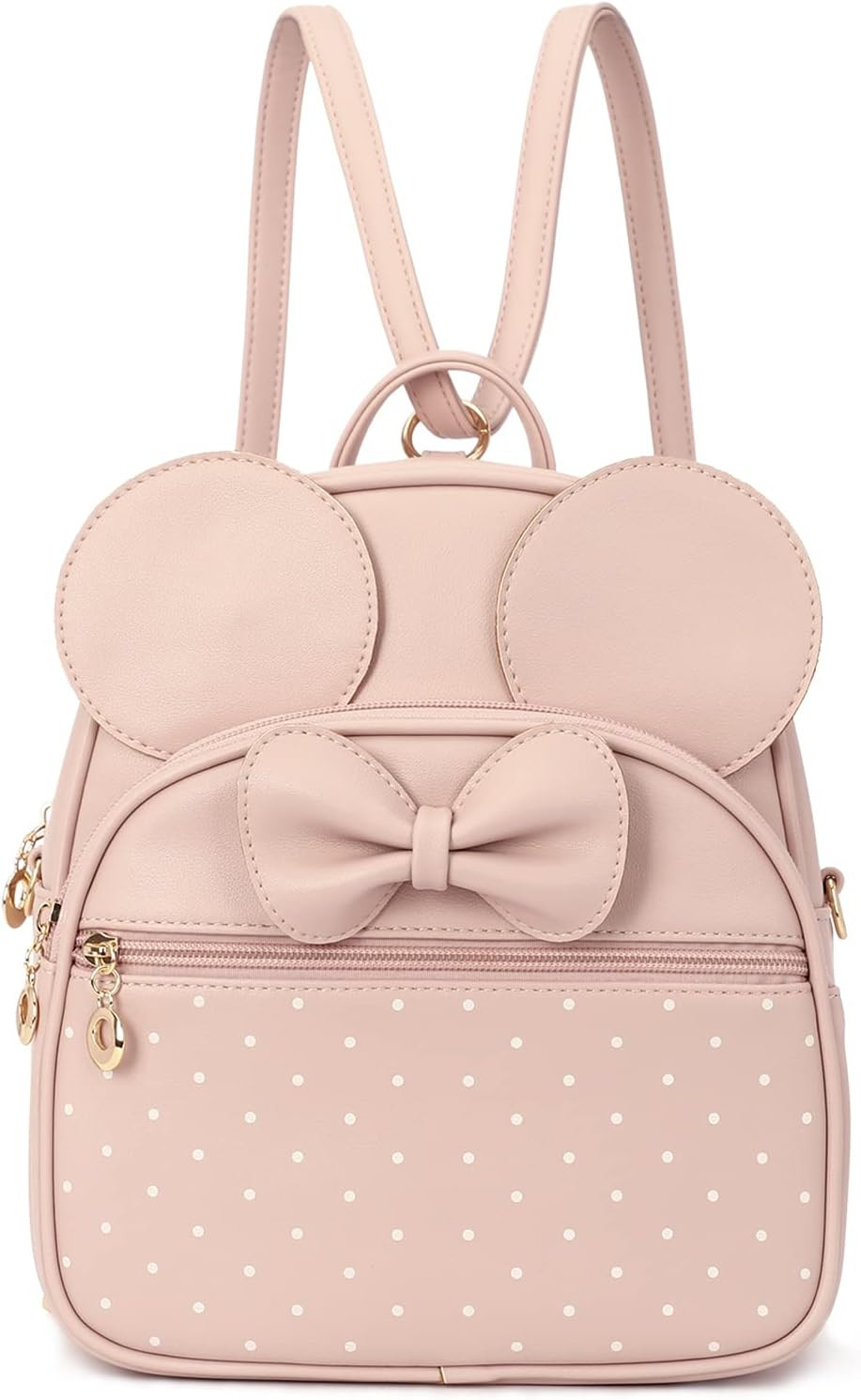 KL928 Girls Mini Backpack Bowknot Polka Dot Cute Daypacks Convertible Shoulder Bag Purse for Wome... | Amazon (US)