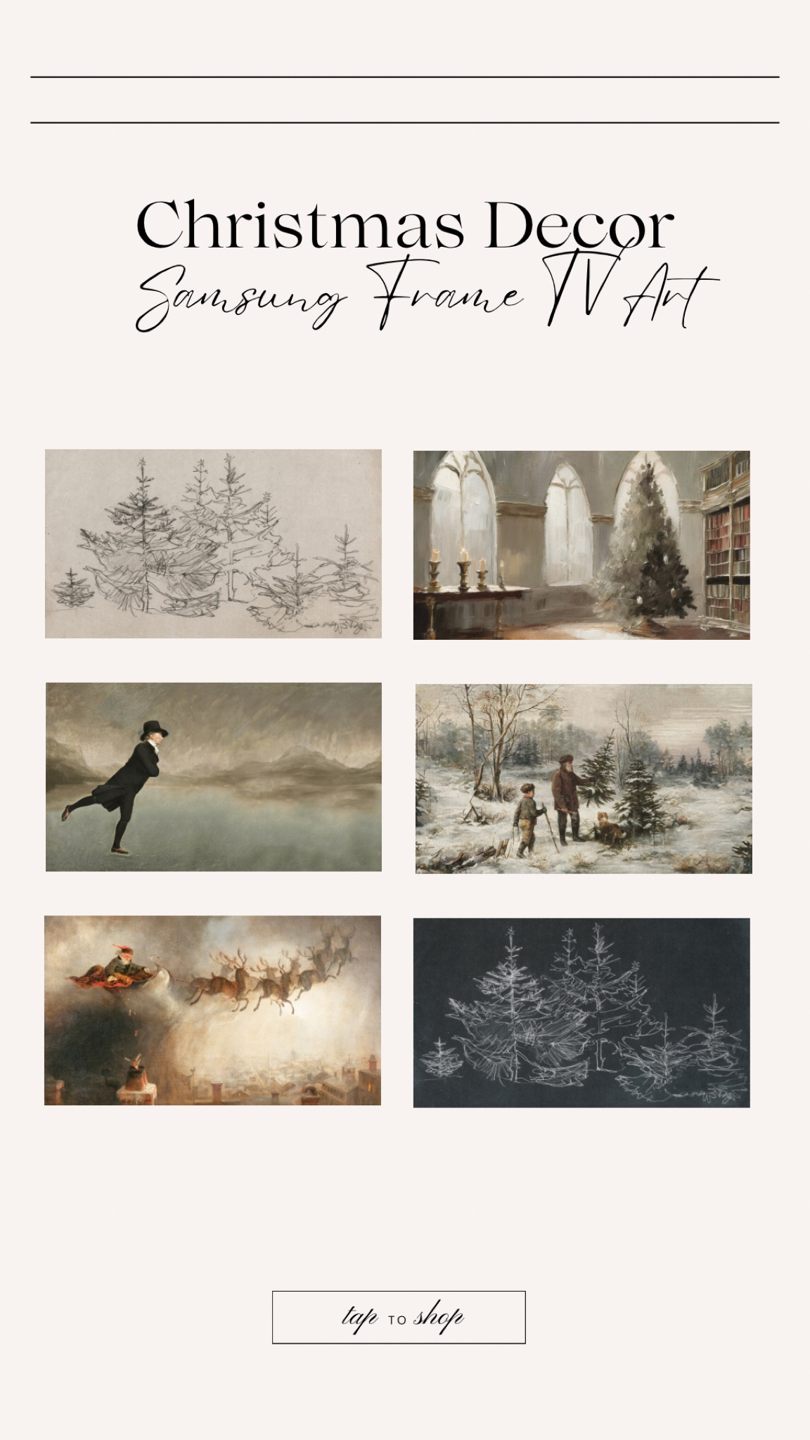 Shop these Samsung Frame TV Christmas Art Options

#LTKfindsunder50 #LTKHoliday #LTKSeasonal