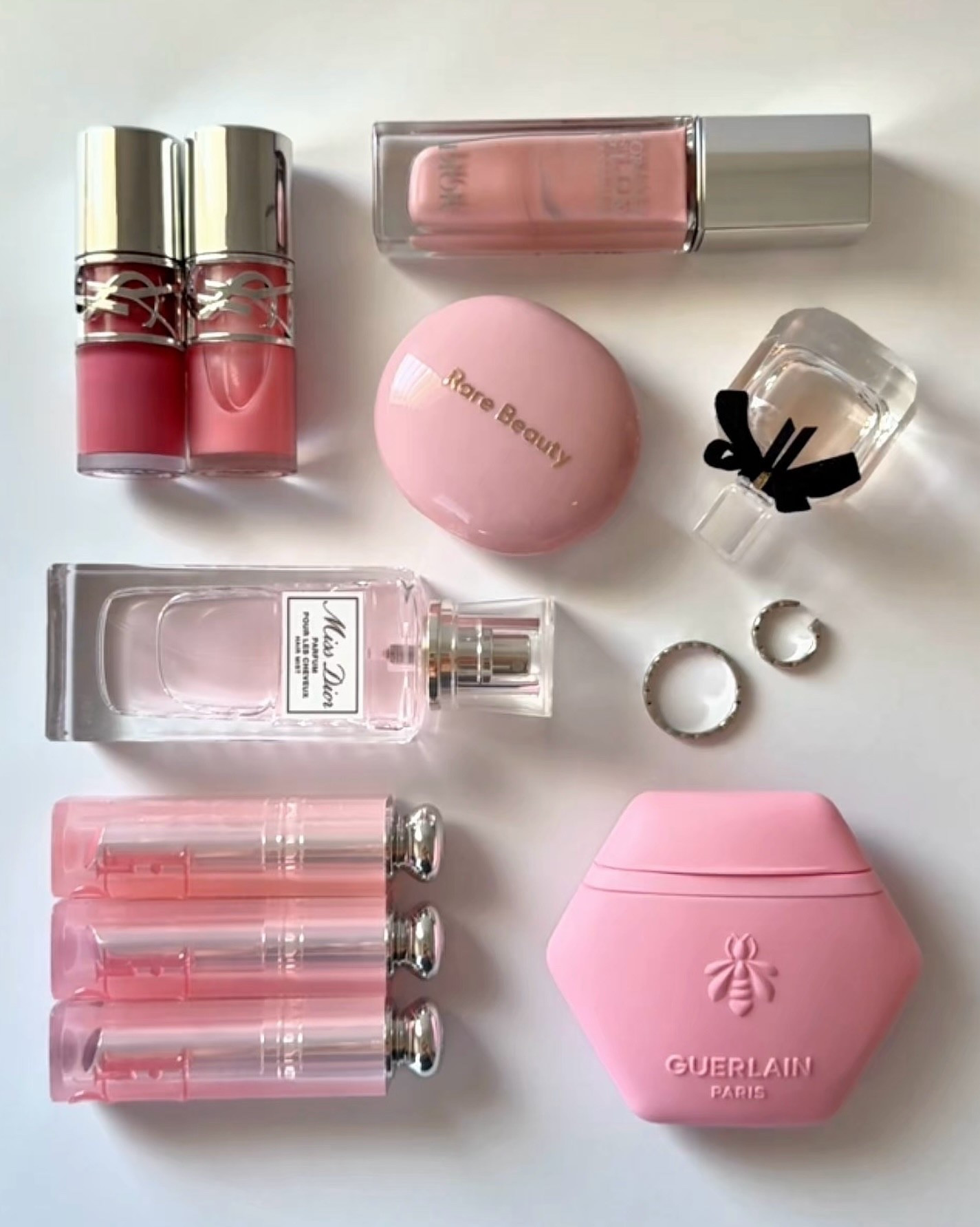Pretty in pink 💗 Linking my Dior Lip Glow, YSL lip oils, Rare Beauty blush, Guerlain hand cream, and Chanel Coco Crush jewelry — all soft glam essentials in blush tones ✨ #LTKbeauty #LTKmakeup #LTKunder50 #DiorLipGlow #YSLBeauty #RareBeauty #Guerlain #ChanelJewelry #VanityFavorites


#LTKSeasonal #LTKFindsUnder100 #LTKBeauty