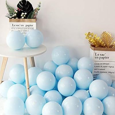100pcs 10" Party Decoration Pastel Color Balloons Macaron Candy Colored Latex Balloons for Birthd... | Amazon (US)