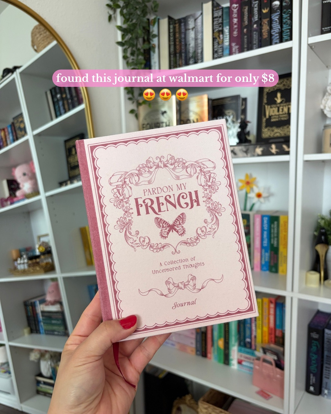 found this beautiful journal at walmart for under $10 & it'll double as pretty bookshelf home decor too!! 💕 walmart finds, walmart journal, walmart stationery, walmart haul, affordable finds, budget friendly finds, journal finds, journaling supplies, journaling essentials, journaling aesthetic, stationery finds, stationery haul, cute stationery, aesthetic stationery, journal setup, journaling routine, creative hobbies, cozy hobbies, memory keeping, scrapbook aesthetic, journaling inspiration, creative lifestyle, hobby content, journaling ideas, stationery lover, pen and paper lover, writing essentials, notebook aesthetic, journal collection, cute notebook finds, affordable stationery, walmart home finds, walmart shopping finds, lifestyle finds, everyday finds, cozy lifestyle, slow living, creative girl hobbies, mindful hobbies, self care hobbies, cozy girl aesthetic, romanticizing life, little joys, peaceful hobbies, creative outlet, journaling community, planner girl, planner aesthetic, desk essentials, desk setup inspiration, office supplies haul, organization finds, aesthetic finds, cute finds, bookish lifestyle, productive hobbies, hobby ideas, journaling supplies haul, lifestyle content creator, cozy content, hobby era, journaling content, scrapbooking supplies, stationery addict, aesthetic lifestyle, simple joys, arts and crafts, coloring and journaling, memory journal, everyday creativity, intentional living, cute affordable finds, creative inspiration, walmart must haves, cozy everyday moments, journal with me, stationery collection, journaling girl, creative routine, slow morning hobbies

#LTKdayinmylife #LTKgrwm #LTKootd